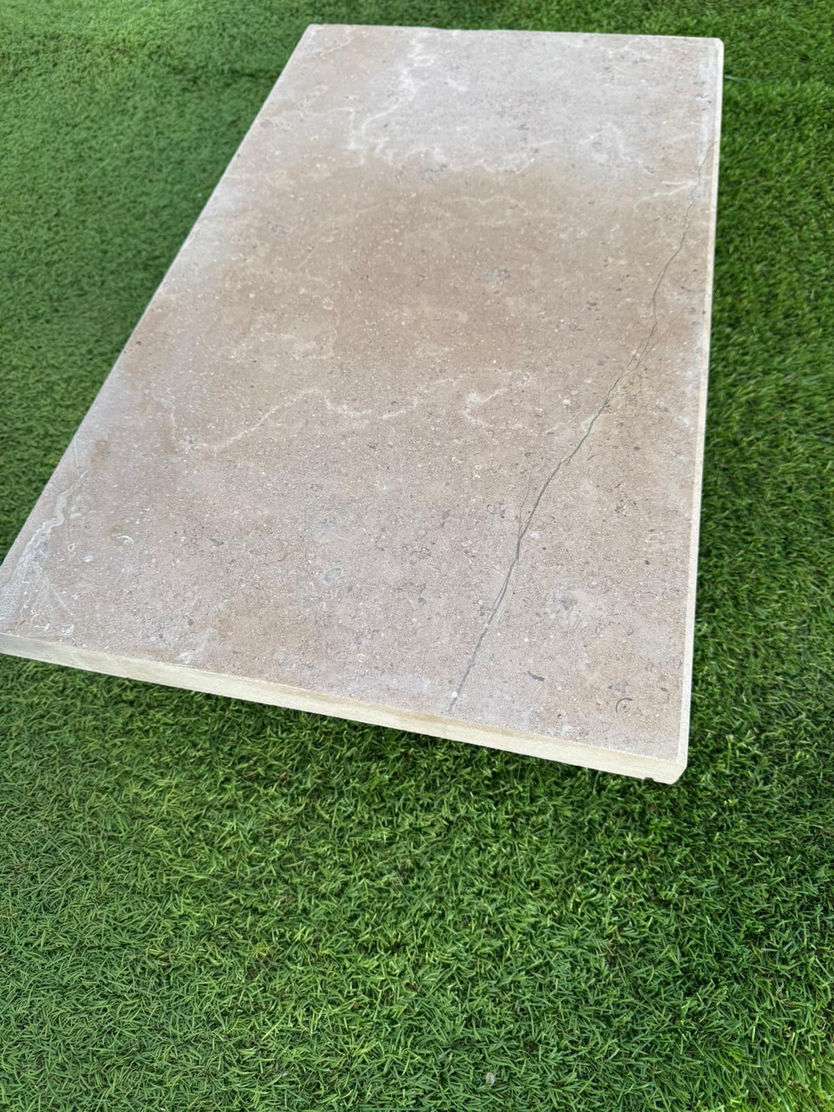 Dijon Limestone Wall Coping - 800x350x30mm